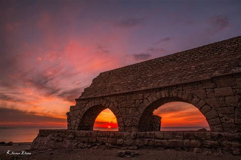 aqueduct Caesarea‎, Israel