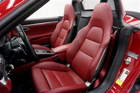 Carmine Red BGTS Interior Accents? | Porsche 718 Forum