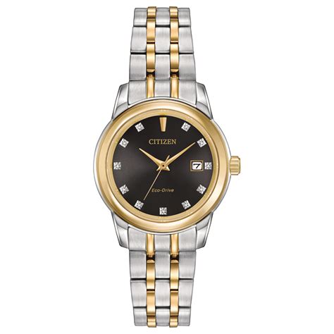 Citizen Eco-Drive Ladies' Watch with Diamond Accents