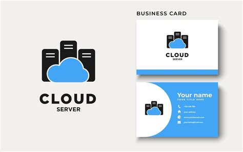 Cloud Server Logo Design Inspiration 2788851 Vector Art at Vecteezy