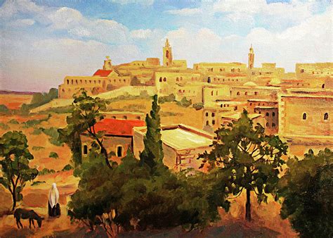 19th Century Bethlehem Painting Photograph by Munir Alawi - Pixels