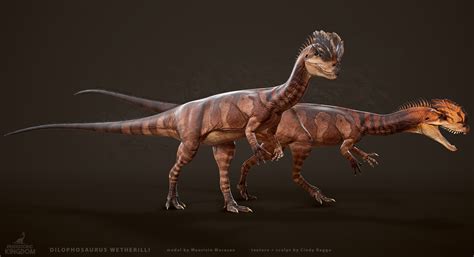 ArtStation - Prehistoric Kingdom: Dilophosaurus wetherilli