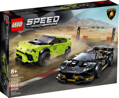 LEGO Speed Champions 76899 Lamborghini Urus ST-X i Lamborghini Huracán ...