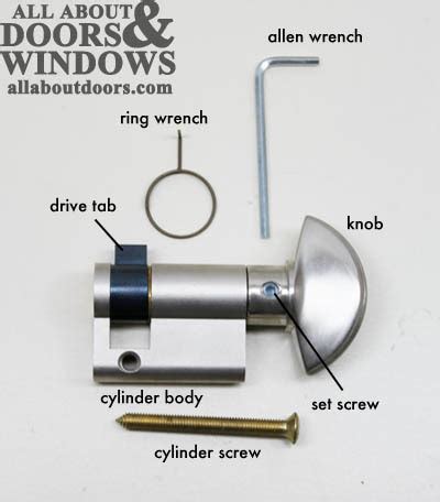 HOPPE Cylinder Installation and Lock Rekeying