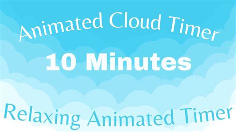 10 Minute Animated Countdown Timer - YouTube