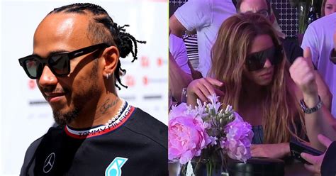 Shakira fuels Lewis Hamilton romance rumours with British Grand Prix ...