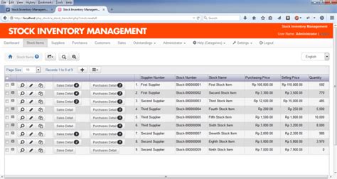 Microsoft Excel Templates: 9+ Stock Management Templates In Excel