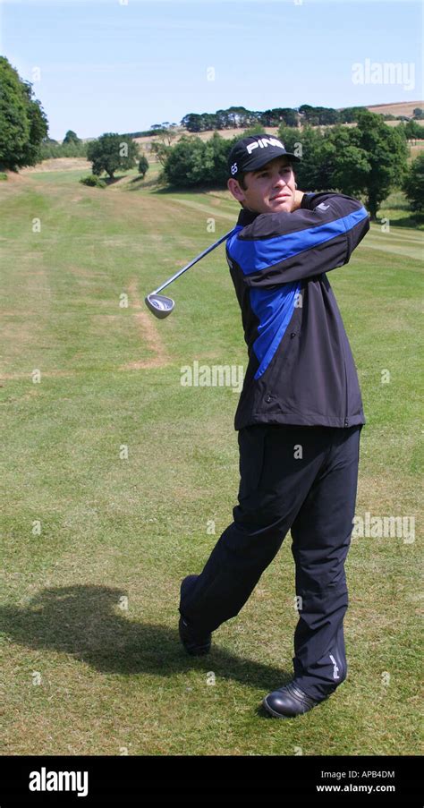 Louis Oosthuizen South African professional golfer Stock Photo - Alamy