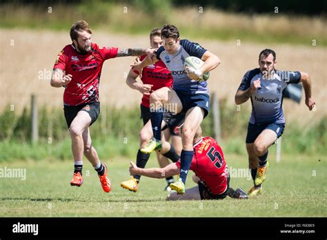 Royal Navy Sharks rugby player on the rampage Stock Photo - Alamy