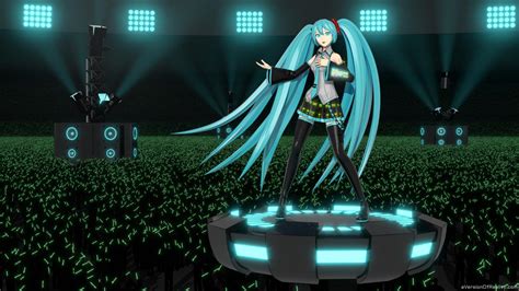 Hatsune Miku in concert - Finished Projects - Blender Artists Community