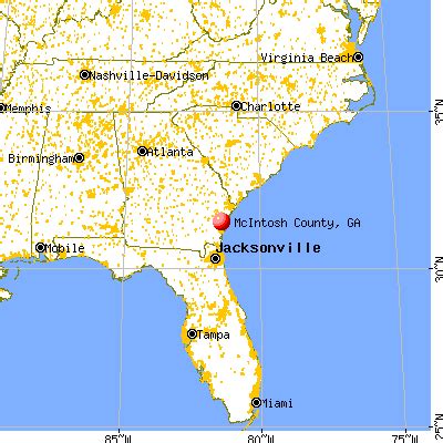 McIntosh County, Georgia detailed profile - houses, real estate, cost ...