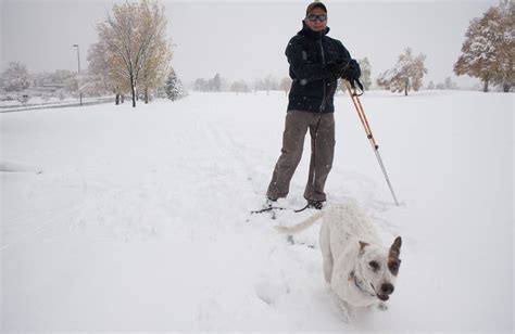 Colorado Slammed by Early Snow Storm - The New York Times