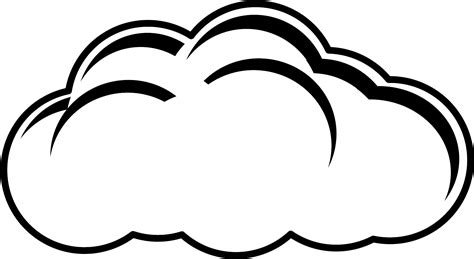 Download 28 Collection Of Cloud Clipart Black And White Png - Rain Clip Art Black And White ...