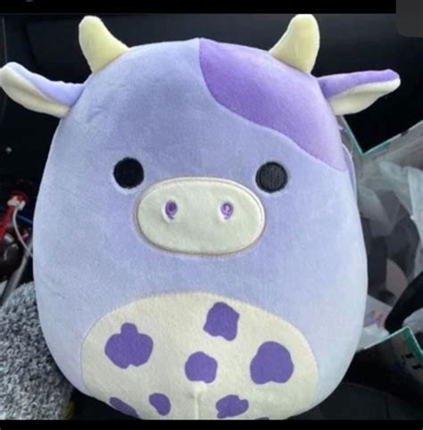 Purple squishmallow cow | Cute stuffed animals, Cute toys, Cool fidget toys