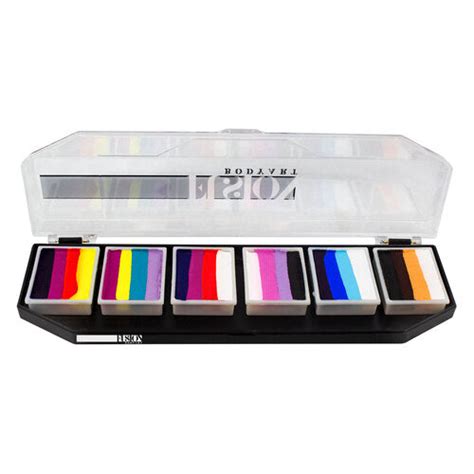 Fusion Face Painting Palette – Rainbow Splash – Face Paint Pro