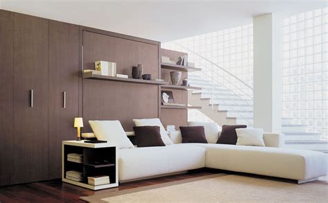 Atoll wall bed for guests | Modern murphy beds, Resource furniture, Murphy bed plans