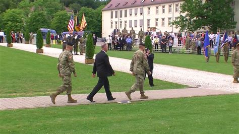 US Army Garrison Stuttgart Change of Command - YouTube