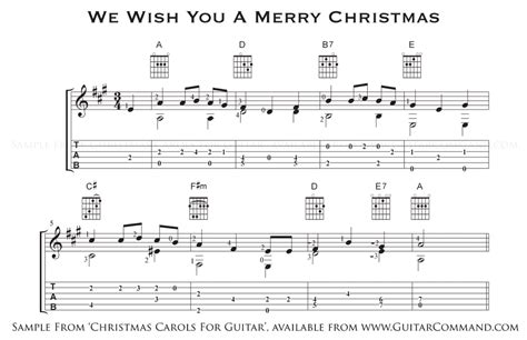 Christmas Carols For Guitar: Music, Chords & TAB PDF Book