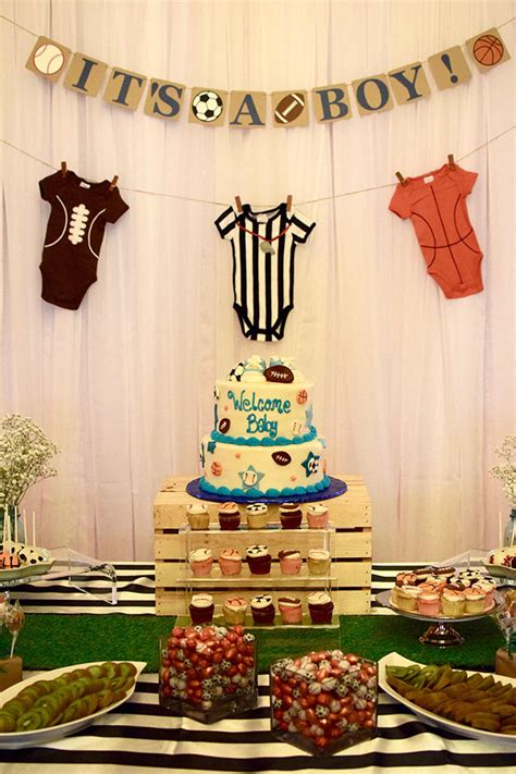 Sports Themed Baby Shower - A Day In The Lalz