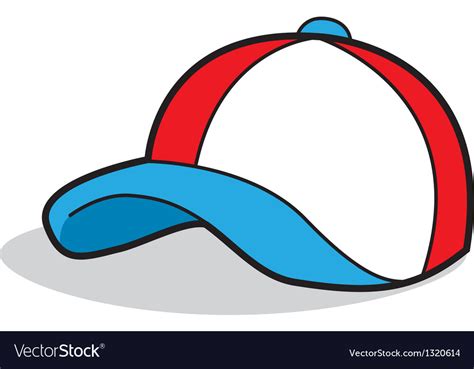 Cartoon baseball cap Royalty Free Vector Image