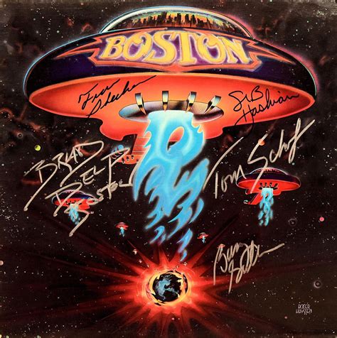 Lot - Boston signed debut album "Boston"