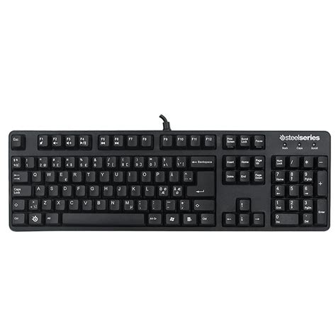 Restored SteelSeries 6Gv2 Gaming Keyboard Mechanical Cherry MX, Nordic ...