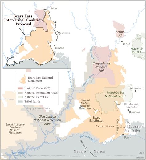 Bears Ears National Monument Boundary Comparison Map