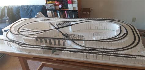 'Track Plan' for my 6x3 N-scale layout : r/modeltrains