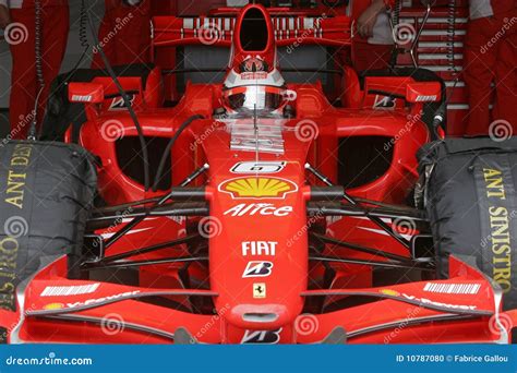 F1 2007 - Kimi Raikkonen Ferrari Editorial Image - Image: 10787080