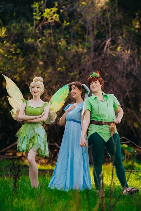 Peter Pan, Tinkerbell and Wendy Darling (Disney Co by ...