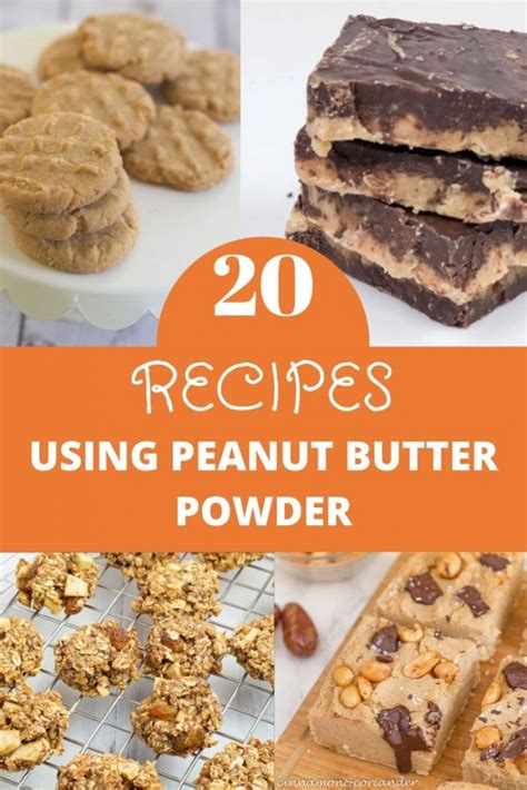 20 Peanut Butter Powder Recipes (PB2 & PBFit Recipes)