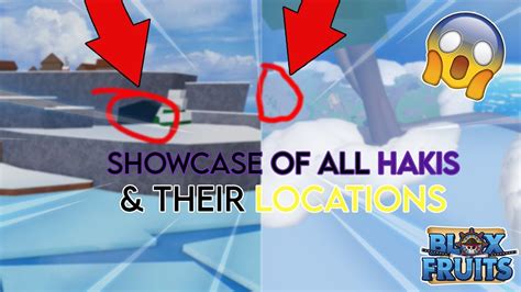 [Roblox Blox Fruits] SHOWCASE OF ALL *SECRET* HAKIS & THEIR LOCATION ON ...