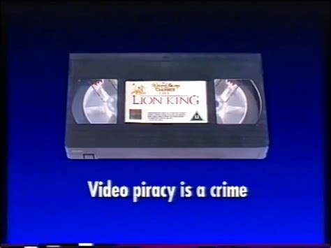 Image - Walt Disney Home Video Piracy Warning (1995).png | The FBI ...