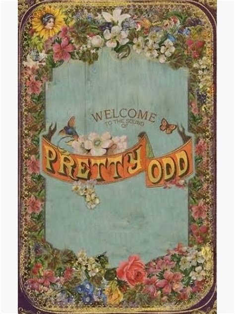 "Pretty. Odd. album art" Poster for Sale by slaycore | Redbubble