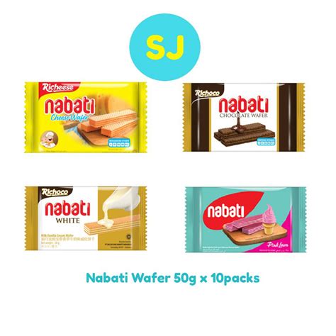 Nabati Wafer (40g / 45g / 50g x 10 Packets) | Shopee Malaysia