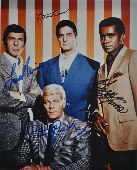 MISSION IMPOSSIBLE CAST Signed Photo Peter Graves, Peter Lopez, Greg ...