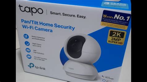 Tapo C210 Home Security Camera Unbox and Setup - YouTube