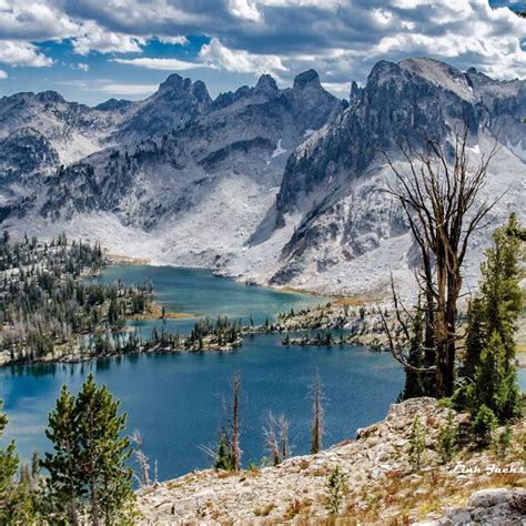 Twin Lakes in the Sawtooth Wilderness. Photo by Link Jackson. | Idaho travel, Idaho vacation ...