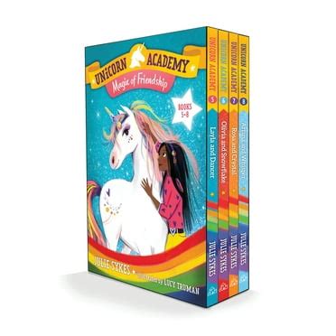 Unicorn Academy Unicorn Academy: Rainbow of Adventure Boxed Set (Books 1-4), (Paperback ...