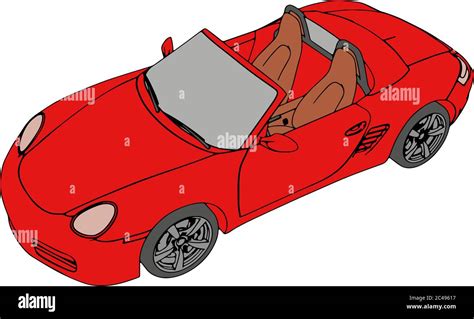 red sports car vector Stock Vector Image & Art - Alamy