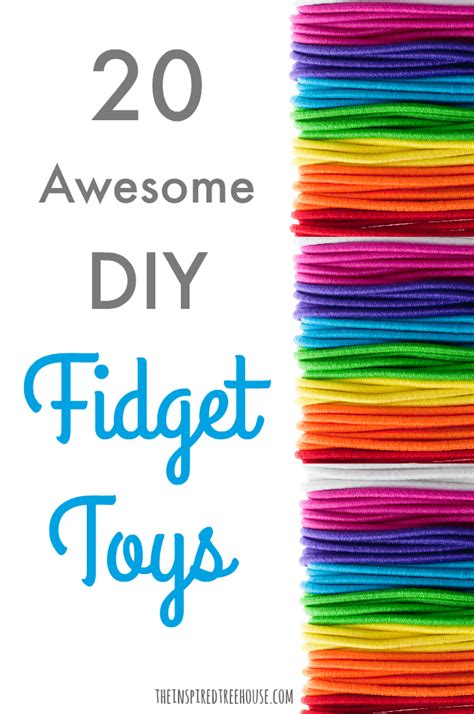 20 Awesome DIY Fidget Toys - The Inspired Treehouse