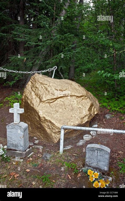 The Gold Rush cemetery. Skagway. Alaska. USA Stock Photo - Alamy