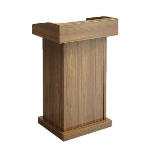 Buy YBWEN Lectern Podium Podium Table Hosting Reception Desk ...