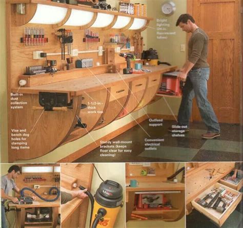 Dream workbench | Garage work bench, Diy garage storage, Diy storage