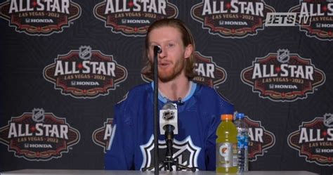 Winnipeg Jets media availability with Kyle Connor at NHL All-Star ...