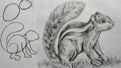 Squirrel - Drawing Skill