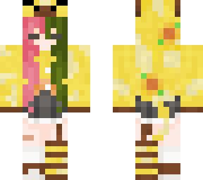 Moobloom Girl | Minecraft Skin