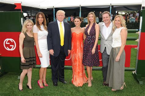 Donald Trump and Family Attend Trump Invitational In Palm Beach - Haute ...