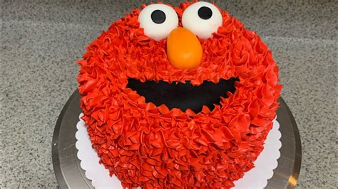 Elmo cake - YouTube