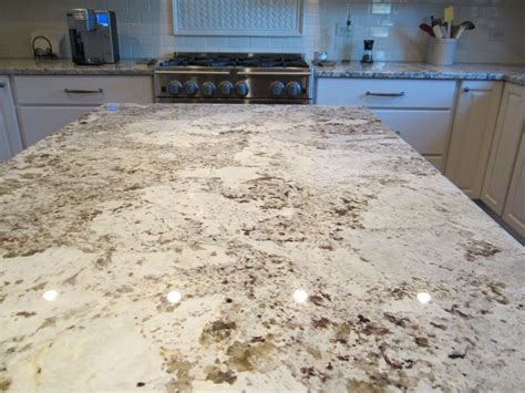 Alaskan White Granite With Tile Backsplash — Randolph Indoor and Outdoor Design